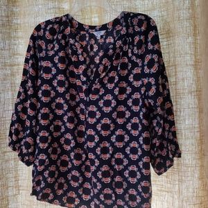 crown&ivy Patterned Lonsleeve Blouse